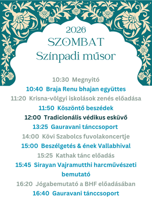 szombat színpadi műsor