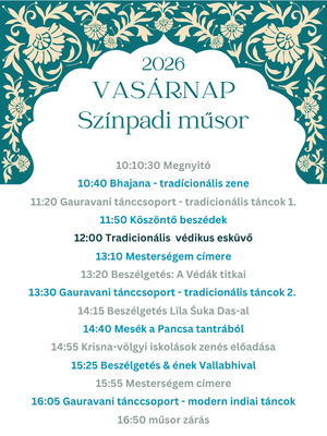 vasárnap színpadi műsor